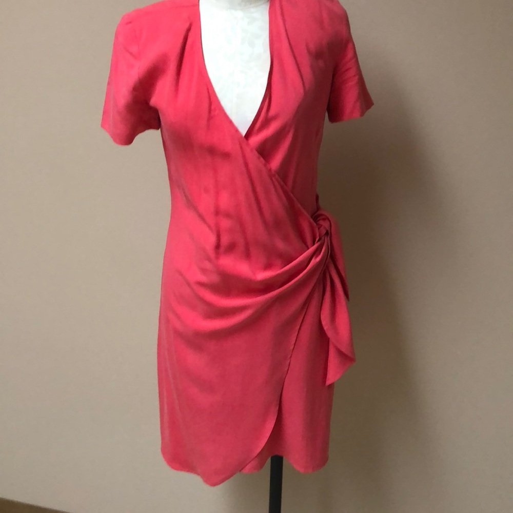 100% silk dress designed by New York studio